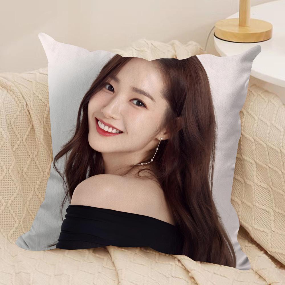 

Park Min Young Cushion Cover Soft Plush Fabric DoubleSided Printed Sofa Cushion Cover for All Seasons Home Decor Gift 30x30cm