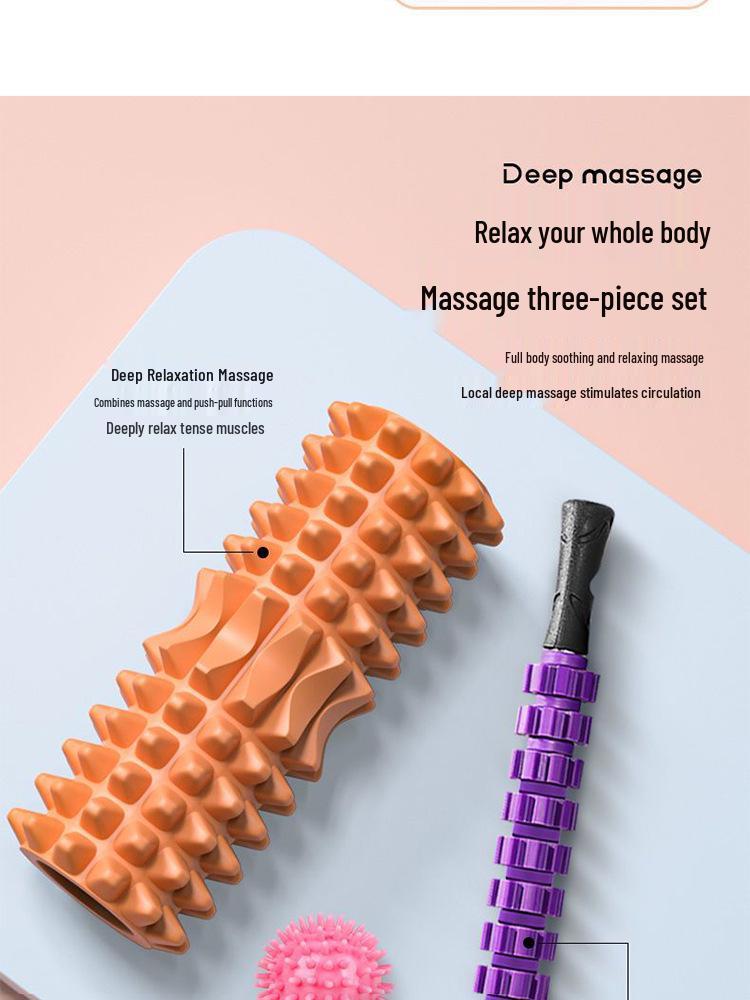 Crescent EVA Faszienrolle: Hohles Yoga- & Massagegerät zur Muskelentspannung