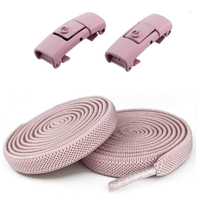 8mm Elastische Schnürsenkel-Schnalle ohne Binden für Herren und Kinder