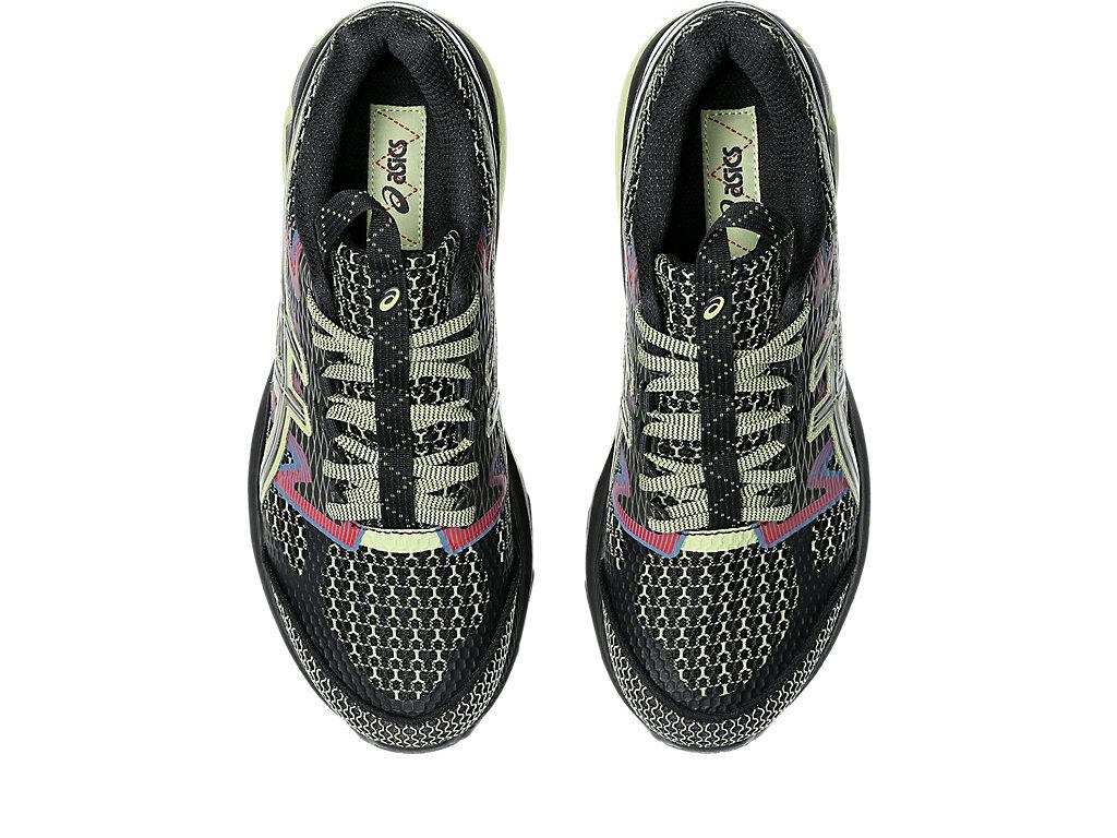 1203A394-001 Asics US4-S Gel-Terrain Preto Limão Neon (masculino)