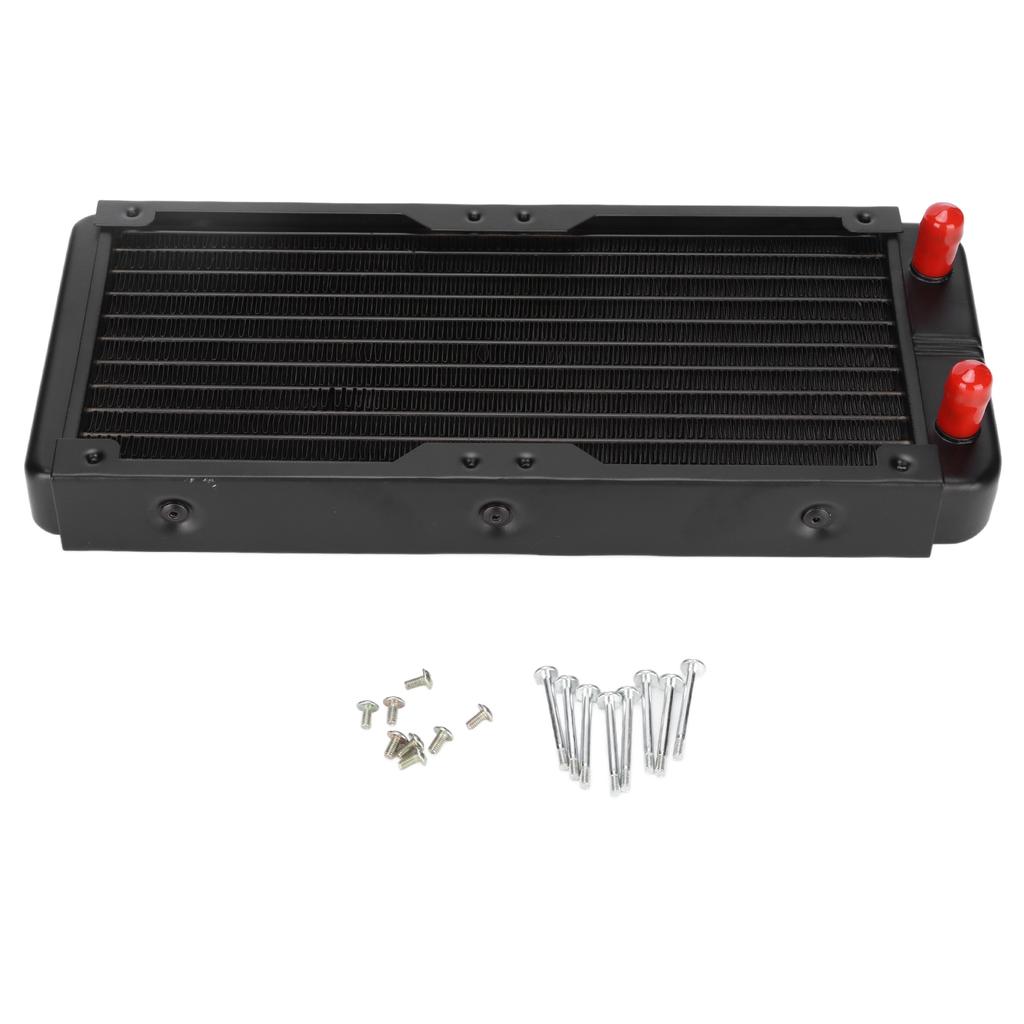 Aluminum Radiators Good Heat Dissipation Simple Installation Pagoda Mouth Connector 10 Pipes