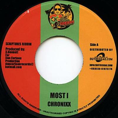 7palcová deska CHRONIXX / TOK - Most I / Crying Out DCREU019 Don Corleon/Buy 2013 Evropa Reggae, Ska & Dub
