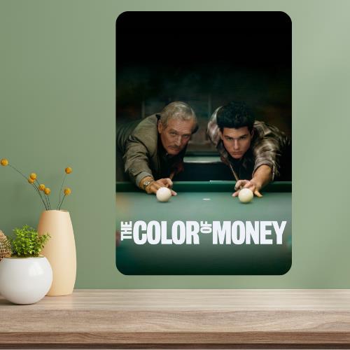 The Color of Money Classic Movie Metal Poster Sign 20x30cm(7.8x11.8inch)