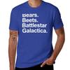 Bären Rote Bete Battlestar Galactica T-Shirt - Das Büro T-Shirt. T-Shirt T-Shirts unbedruckt Herren Grafik T-Shirts
