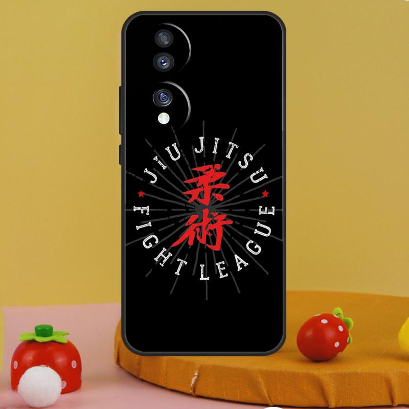 BJJ Brazilian Jiu Jitsu Art Case For Honor 200 Pro X9c X9a X8a X7a X6a X7 X8 X9 X8b X9b 50 70 90 Magic 6 5 Lite Cover