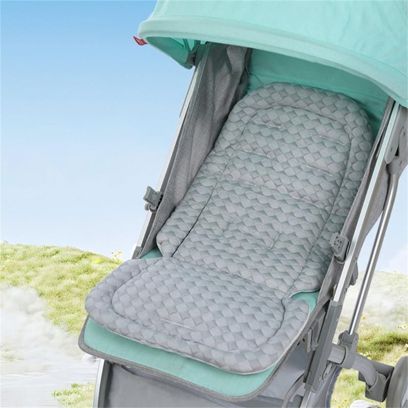 Strollers Cooling Pad Baby Pram Carriage Cushion Toddlers Infant Pushchair Liner Summer Strollers Breathable Cushion