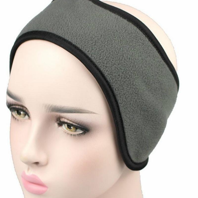 

1 шт. Унисекс флисовые наушники-теплоизоляции Лыжная повязка на голову Флисовые наушники-теплоизоляции Лыжная повязка на голову темно-серого