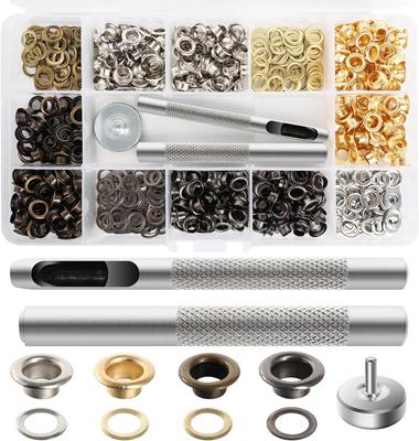 Metallösen Set Multifunktionale Zangenset für Gürtel Kleidung Leinwand Vorhänge Schuhe Zelt Ösen Ösen Einsetzwerkzeug Set