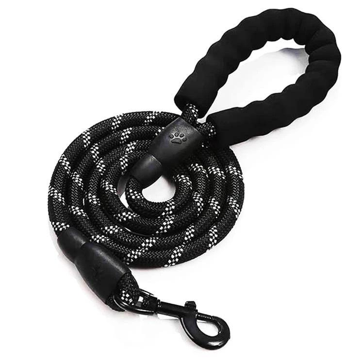 Reflective Nylon Dog Leash: Explosion-Proof Traction Rope for Small and Medium Dogs
