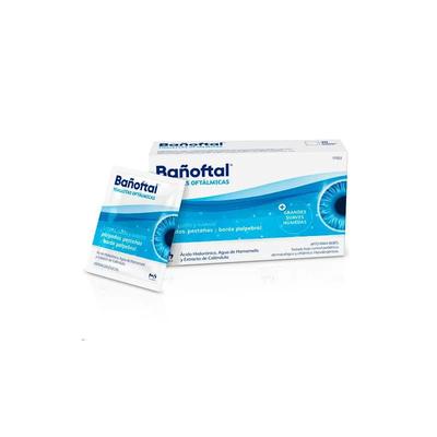 M4pharma Bathftal Toallitas Oftalmicas Oculares Esteril 20 Unidades