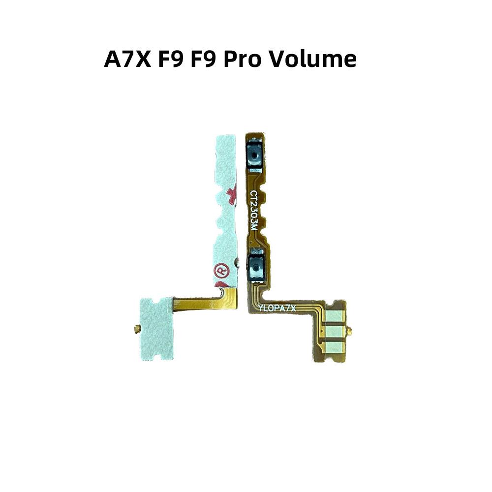 Power ON OFF Mute Switch Control Key Volume Button Flex Cable for OPPO A7x / F9 / F9 Pro/realme 2 Pro  Power On Off Volume Volume