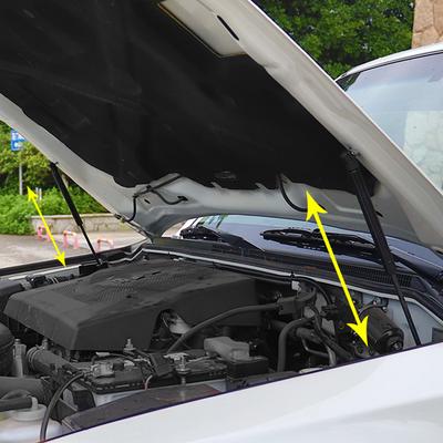 For Mitsubishi Pajero V80 V93 V95 V97 V98 2007- Car-Styling Stainless Steel Front Bonnet Hood Lift Gas Shock Struts Support