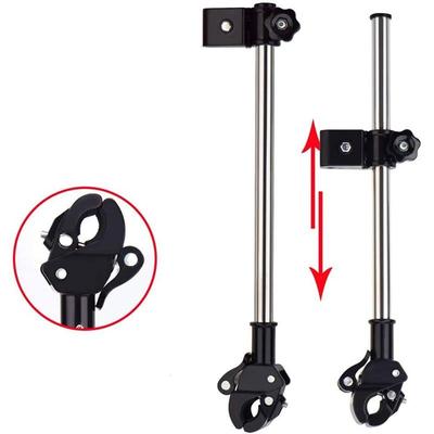 Regenschirm Stretch Ständer Halter Tragbar Baby Kinderwagen Regenschirmhalter Kunststoff Praktisch für Radfahren Fahrradzubehör für Sonnenschirm