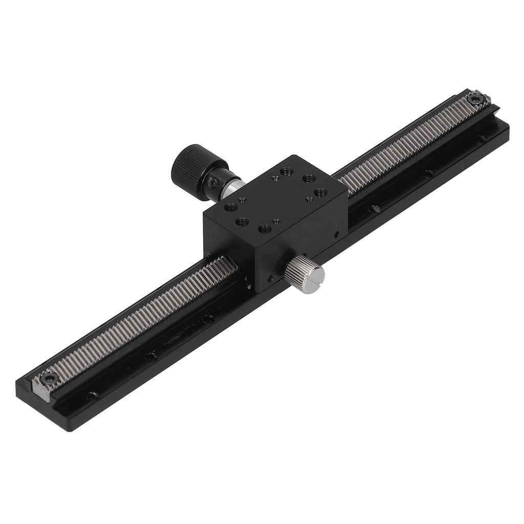 X Axis Linear Stage Dovetail Groove Long Stroke Fine Tune Platform Sliding Table HC25 A200