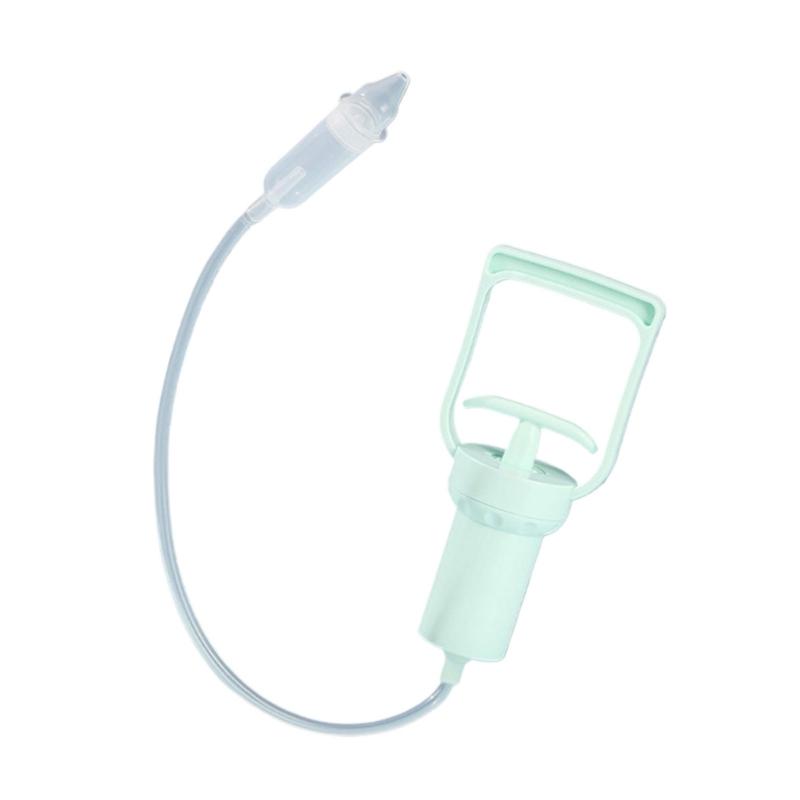 

Дитячий назальний аспіратор з м яким силіконовим наконечником Портативний ручний аспіратор для носа Сильний відсмоктування для немовлят і малюків синій