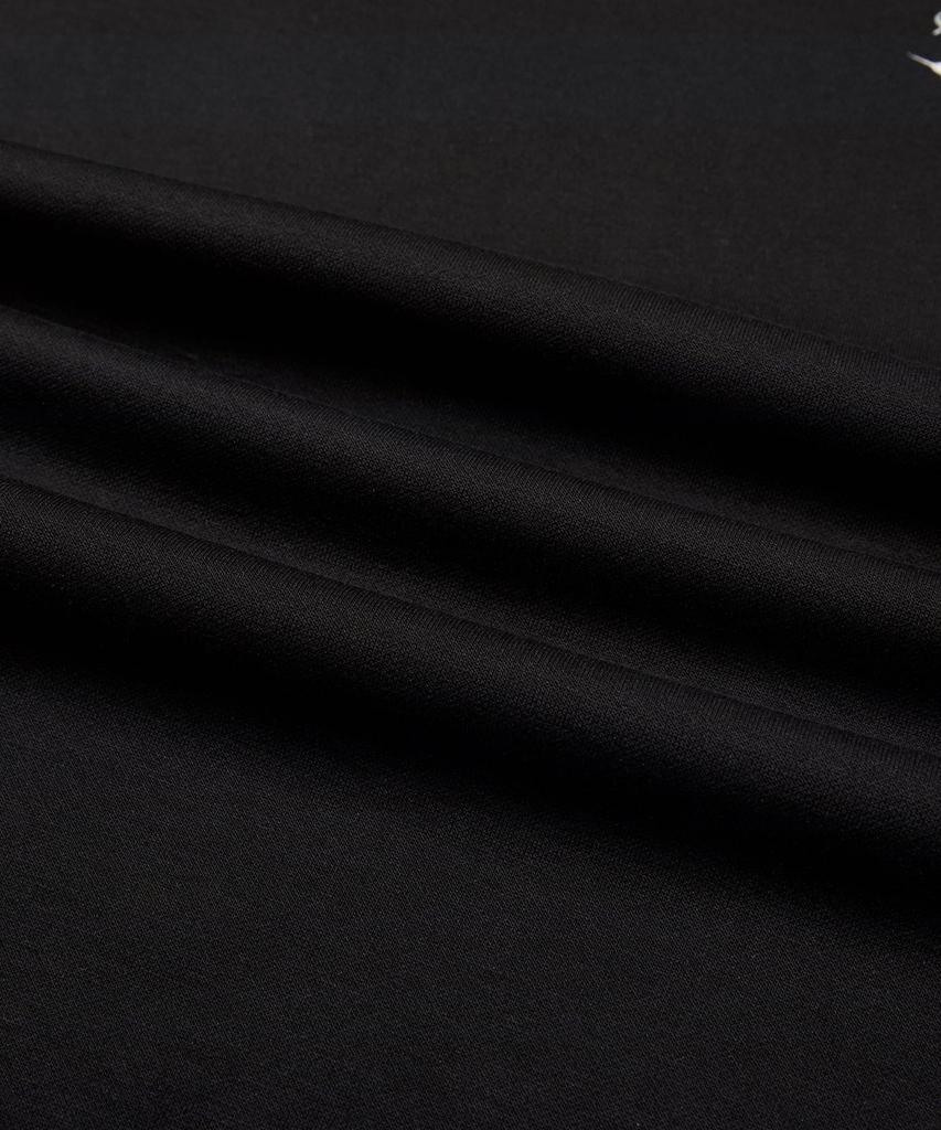 SNOWPEAK APPAREL Collared Graphic Short Sleeve T-Shirt (S24Fmfts34) Black