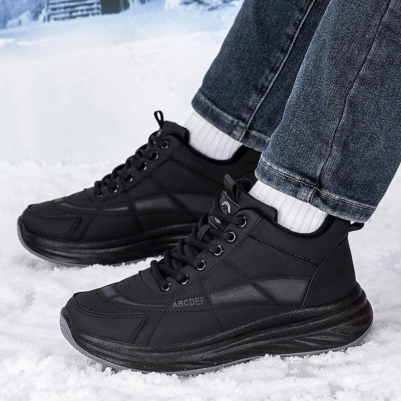 Winter Snow Day Outdoor New Casual Comfortable Walking Shoes Piled Thickened Warm Light