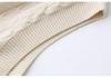 2026 Spring Plus Size V-Neck Knit Sweater Vest for Women