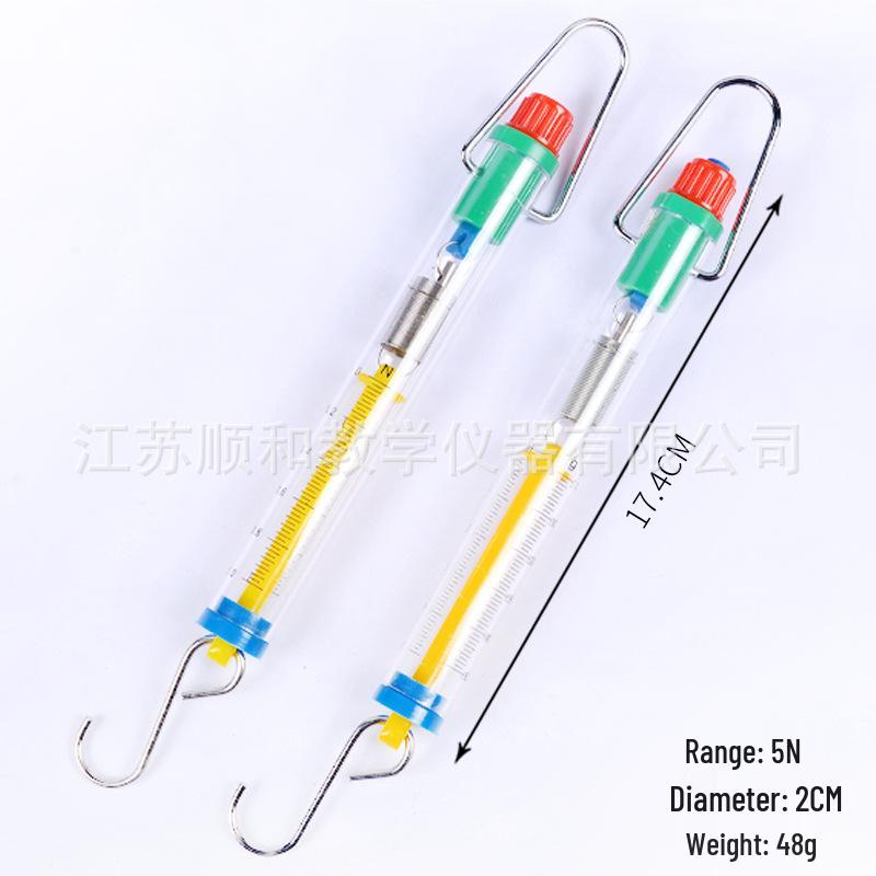 Cylindrical 5N Spring Scale Dynamometer: Teaching Tool (Model 14005)