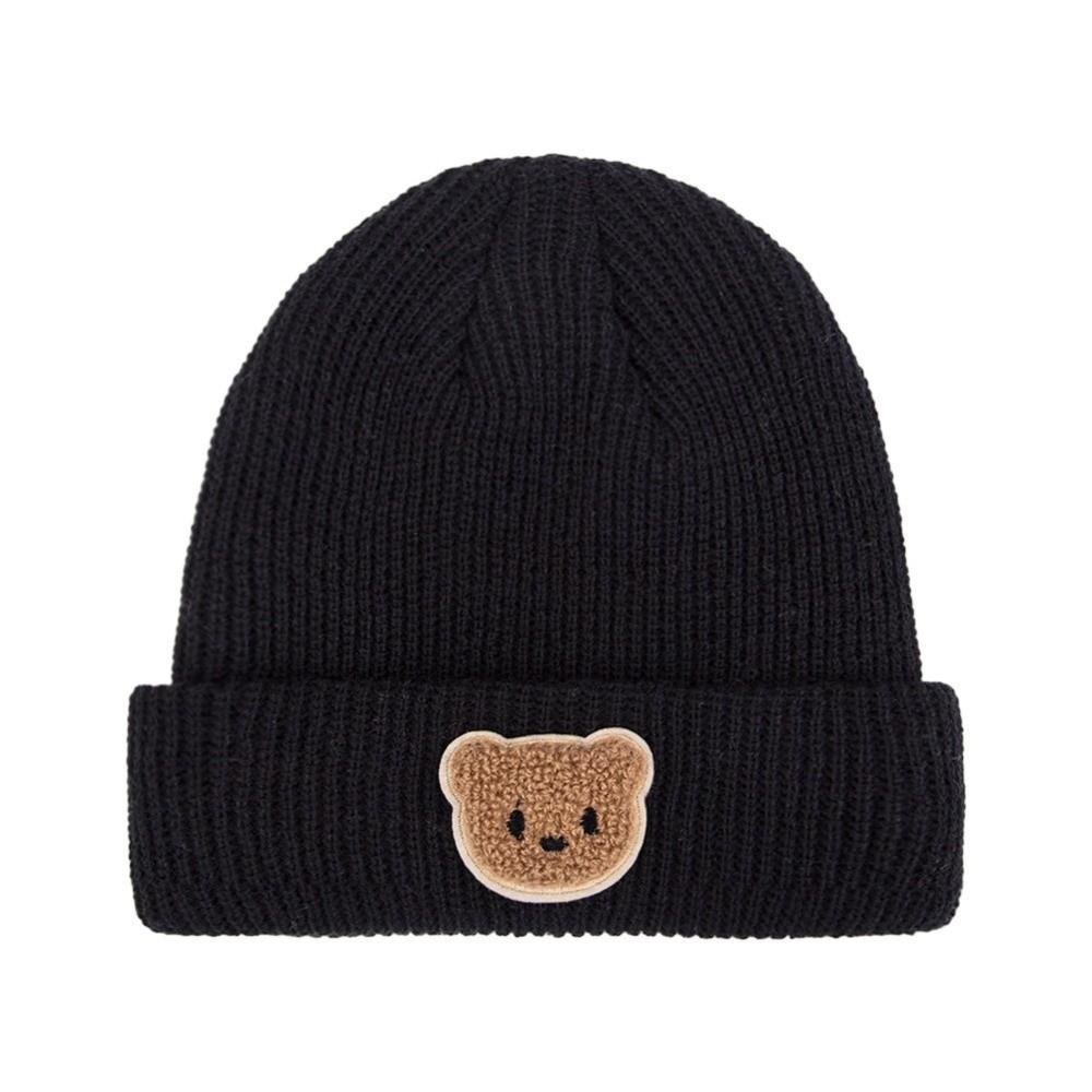 Warm Beanie Cap Cute Cartoon Pullover Cap New Knitted Hat  Winter
