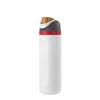 16/19/24/32OZ 304 Stainless Steel Insulated Water Bottle, Leakproof Flip Straw Thermos for Sports Gym Hiking