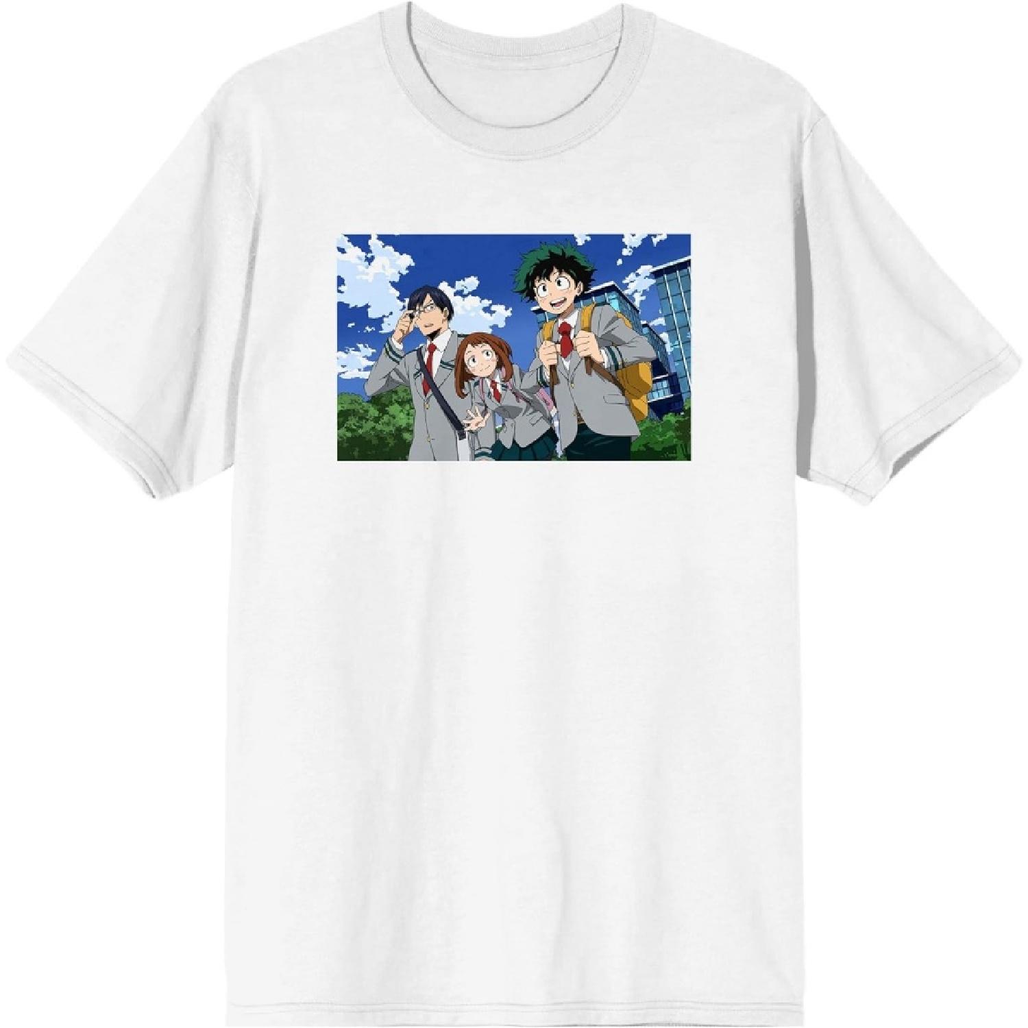Mens My Hero Academia TShirt XXXXXL белый