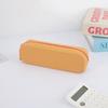 Silicone Pencil Case, Large Capacity Rectangle Pen Holder, Washable Cute Stationery Organizer for Office School