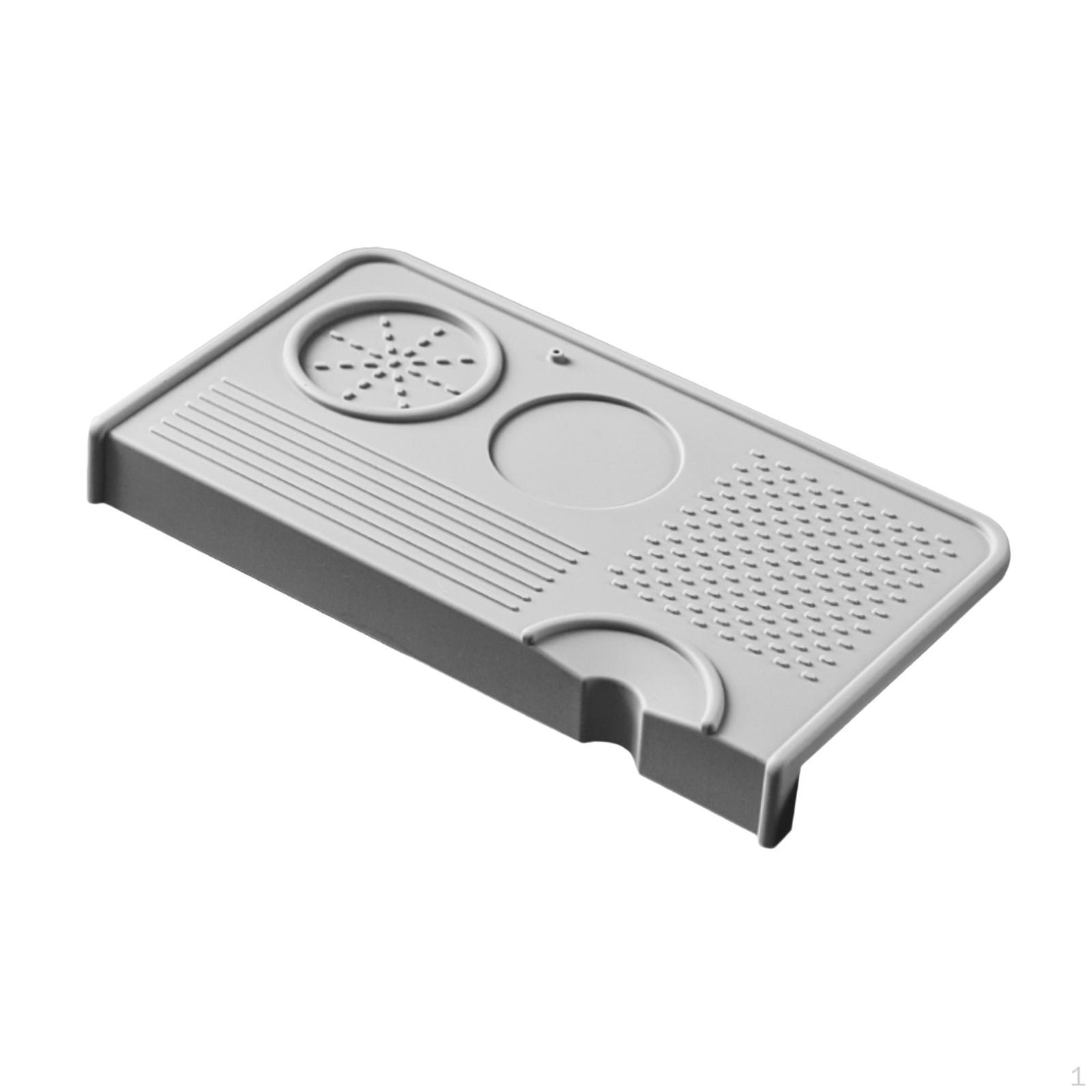 

Коврик для темперирования кофе Barista Tool Угловая накладка для темперирования Станция для эспрессо Аксессуары для серый