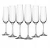 Clear Glass Champagne Flutes On Stem, , Porto