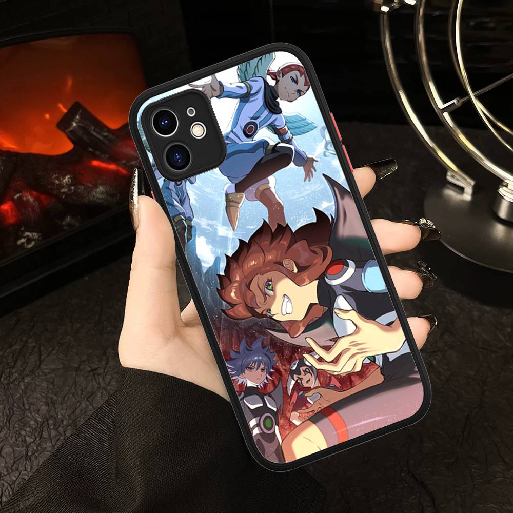 

Axel Blaze Firestorm Inazuma Eleven Anime Phone Case For iPhone 11 12 13 14 15 16 Pro Plus X XS MAX Matte Bumper Shockproof iphone 16 plus