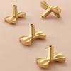 Retro Bow Tie Brass Handle Furniture Hardware Wardrobe Drawer Pulls Cabinet Door Knobs  Furniture
