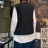 2023 Autumn Unisex Tactical Vest - Chinese Trend, Hip Hop High Street Sleeveless Jacket