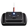 12V/24V QC3.0 PD Car Charger Waterproof Dustproof Car Charger Socket 36W/48W/60W Power Socket Adapter Panel for Car Bus RV Truck
