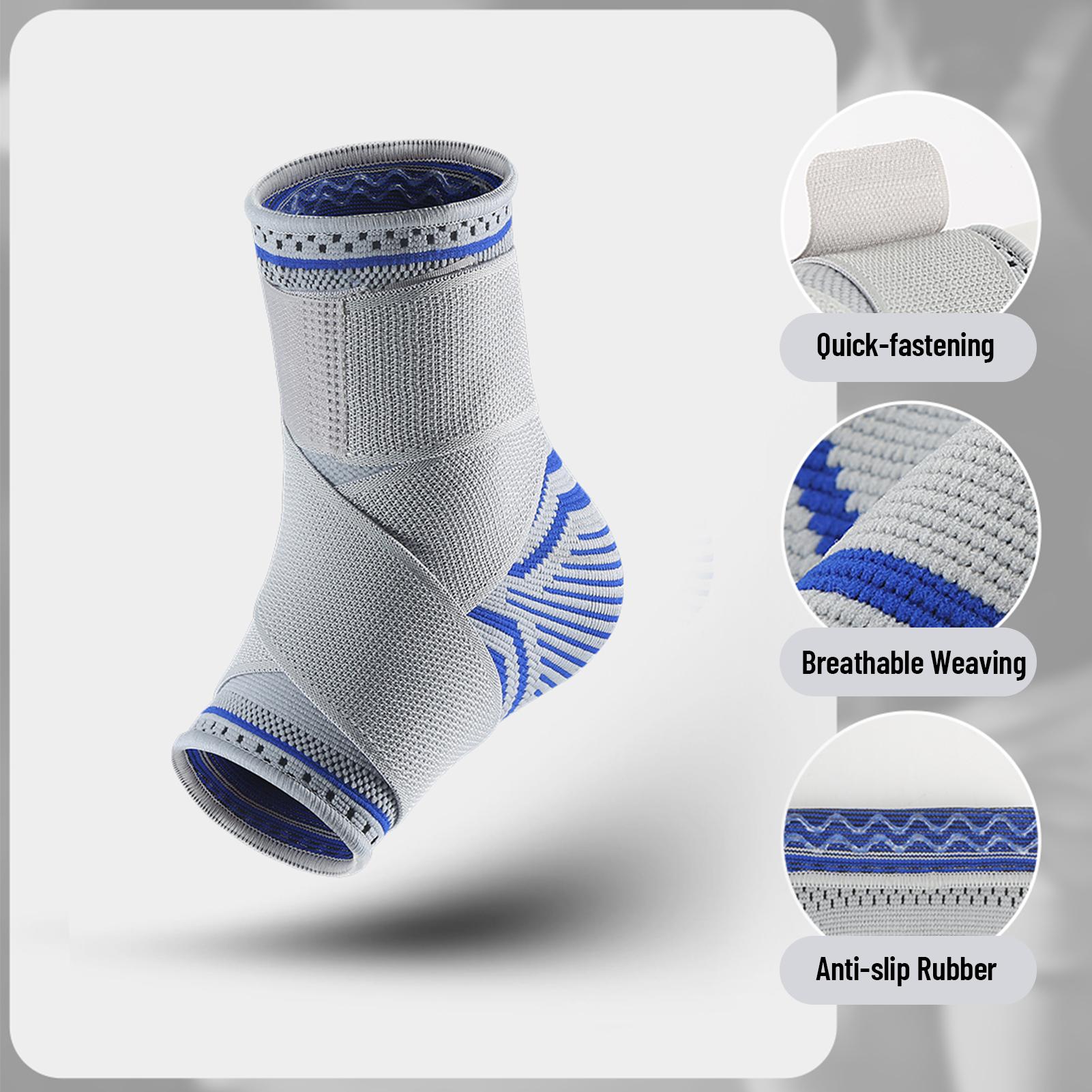 Регулируемый эластичный ремешок для поддержки лодыжки для баскетбола — фото 3