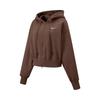 Abbigliamento sportivo FW25 Moda Minimalista Confortevole Giacca con cappuccio Giacche da donna Marrone chiaro HJ0941233