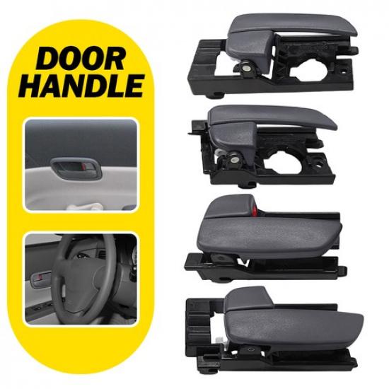 Interior Door Rear Handle Front Driver Passenger For 2007-2011 Hyundai Accent SE