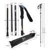 Telescopic Alpenstock Walking Hiking Stick Ultralight Adjustable Aluminum Alloy Camping Trekking Pole