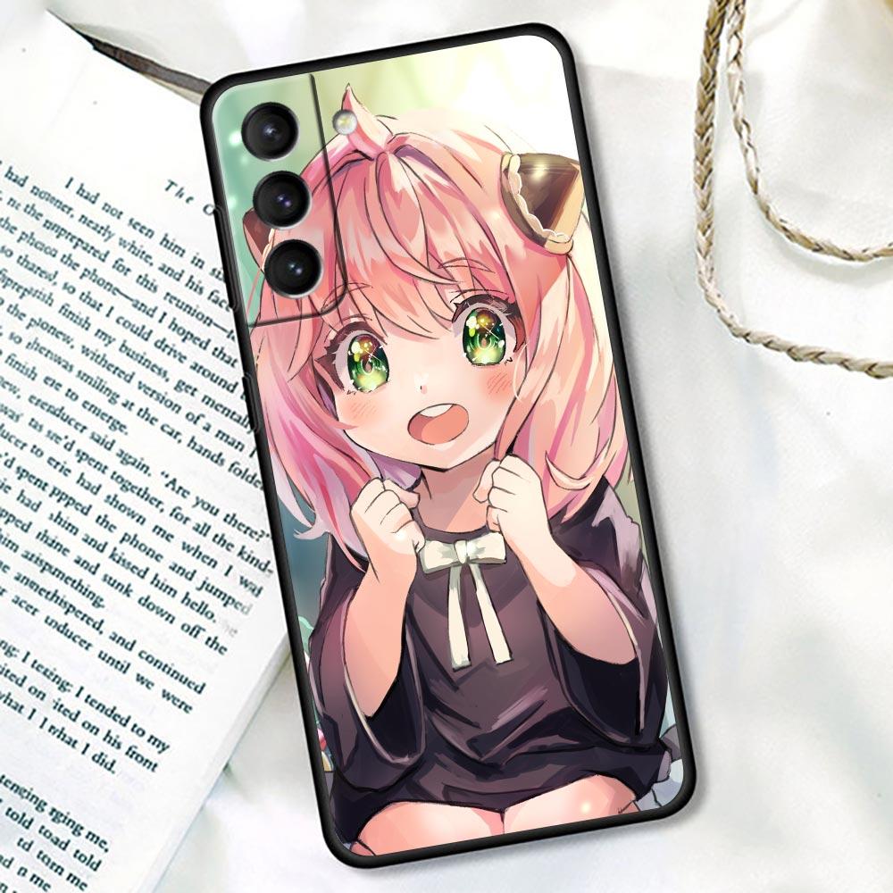 

Чехол с милой девушкой Spy X Family Anya Forger, аниме, чехол для Samsung Galaxy S21 S22 S20 S 21 Ultra FE Plus S8 S9 S10 Plus Lite, чехлы Samsung S22 Ultra 5G