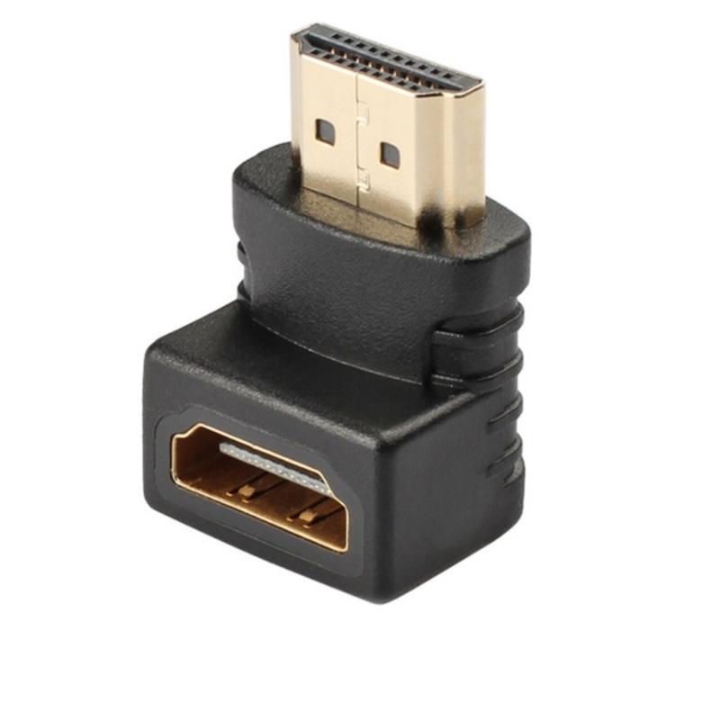 

HDTV-compatible Angled Coupler Male And Female Connectors For Limited Space Fast and Stable Transmission