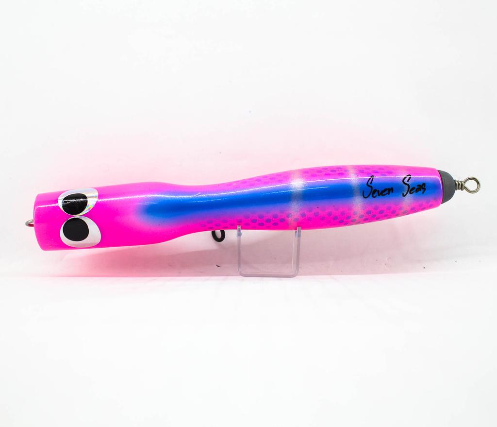 Sale Wood Popper Long Floating 230 mm 105 grams Blue Pink (1122)
