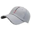 Buzz Selection CAP547 Simple English Letter Cap for Men and Ideal for Outdoor and Fishing (Light Gray) - Women, Activities, Hiking, Walking,
