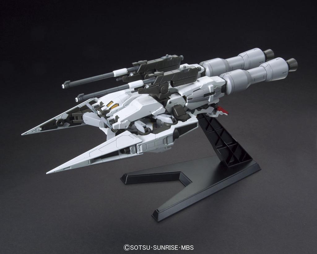 HG Mobile Suit Gundam: Iron-Blooded Orphans Gundam Barbatos & Langstrecken-Transport-Booster Kutan Typ 3 Maßstab 1/144 Vorgefärbtes Kunststoffmodell