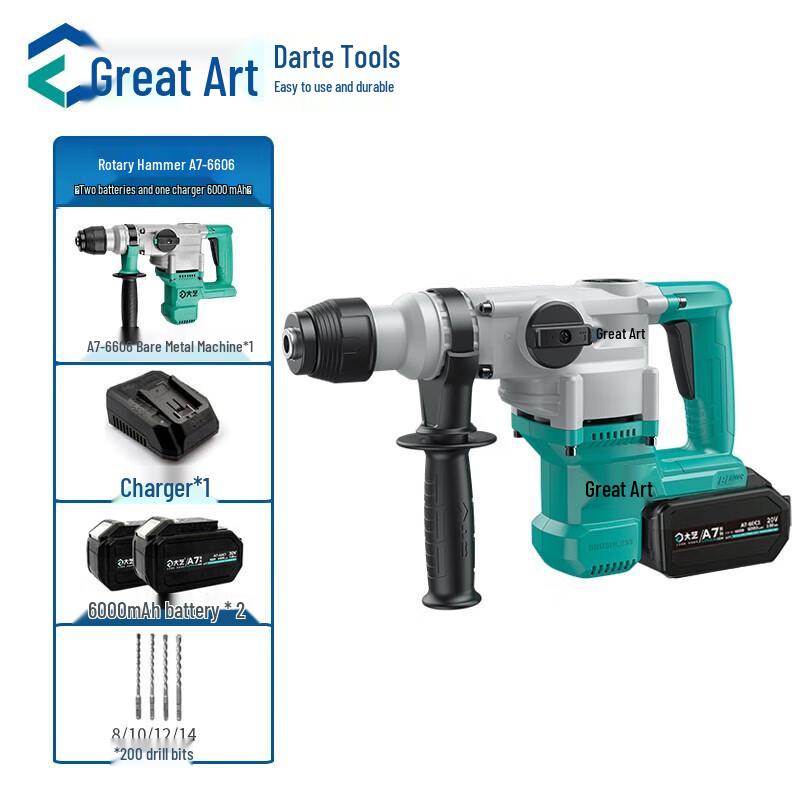 

Dayi 20V Cordless Rotary Hammer Drill CN plug (adapter included)