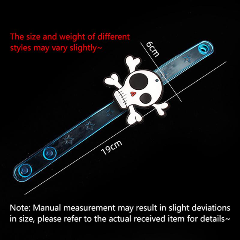 Halloween Led Light Up Bracelets With Cute Cartoon Designs Perfect For Halloween Party Trick Or Treat Favors Gifts