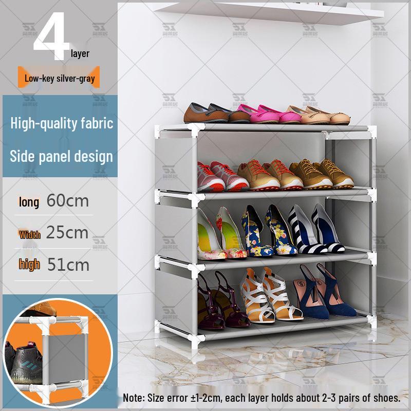 Skohylla: Flerskiktad, dammtät, ekonomisk skoskåp för studenthemmet eller hemmet