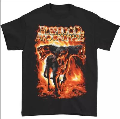 Cerberus Fleshgod Apocalypse Band T-Shirt Größe S-5XL Unisex T-Shirt