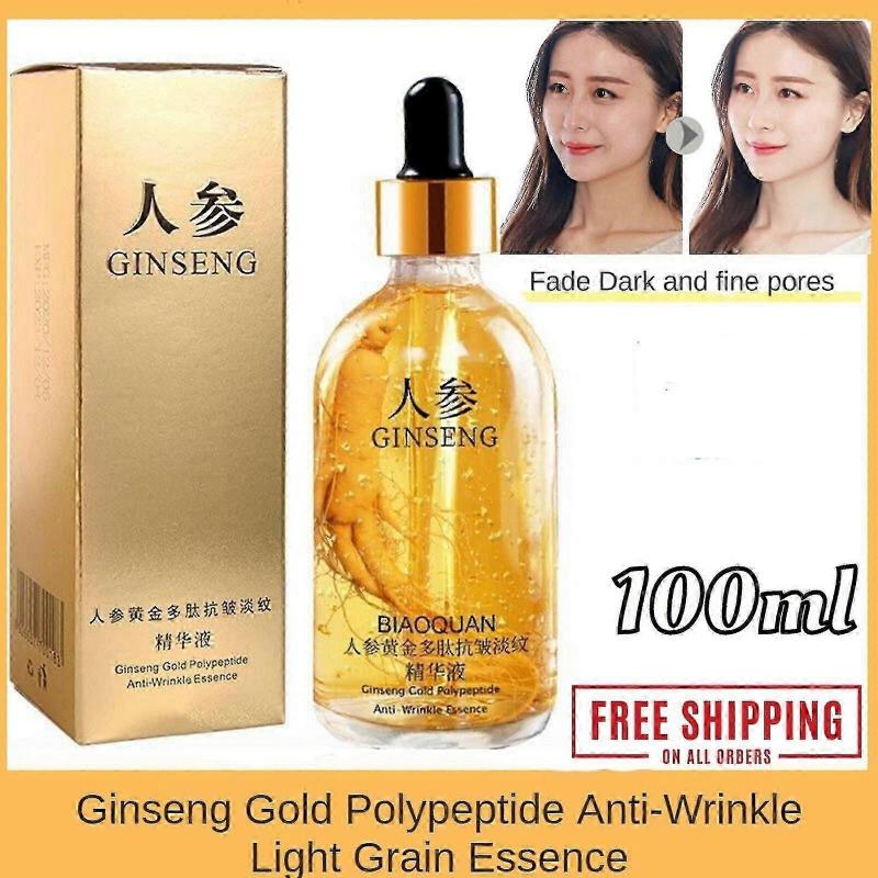 1-3 st Ginseng Guld Polypeptid Anti-åldrande Essens Ginseng Anti-rynk Essens