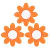 12Pcs Flower Shape Tennis Racket Shock Absorbers Silicone Vibration Dampeners Racket String Shock Absorbers Enduring