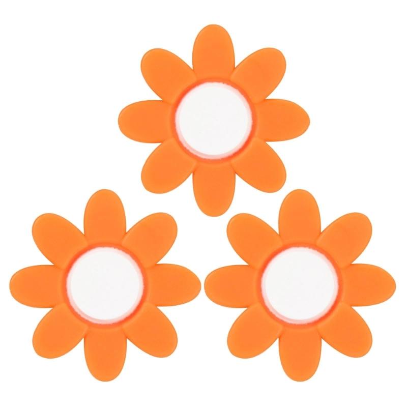 12Pcs Flower Shape Tennis Racket Shock Absorbers Silicone Vibration Dampeners Racket String Shock Absorbers Enduring