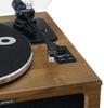 Lenco LS-410 Brown Vinyl Record Player